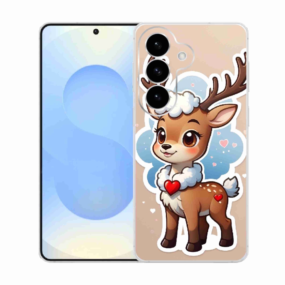 Gélový kryt mmCase na Samsung Galaxy S26 - kreslený sob