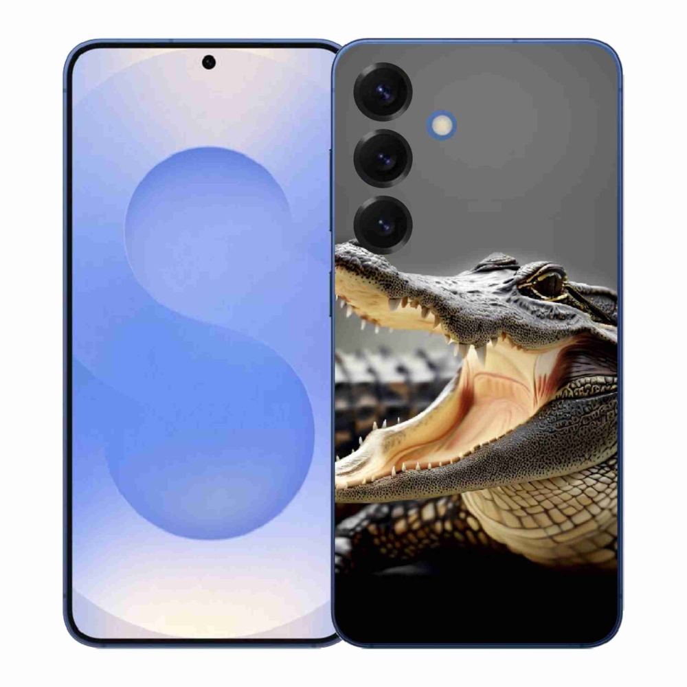 Gélový kryt mmCase na Samsung Galaxy S26+ - krokodíl