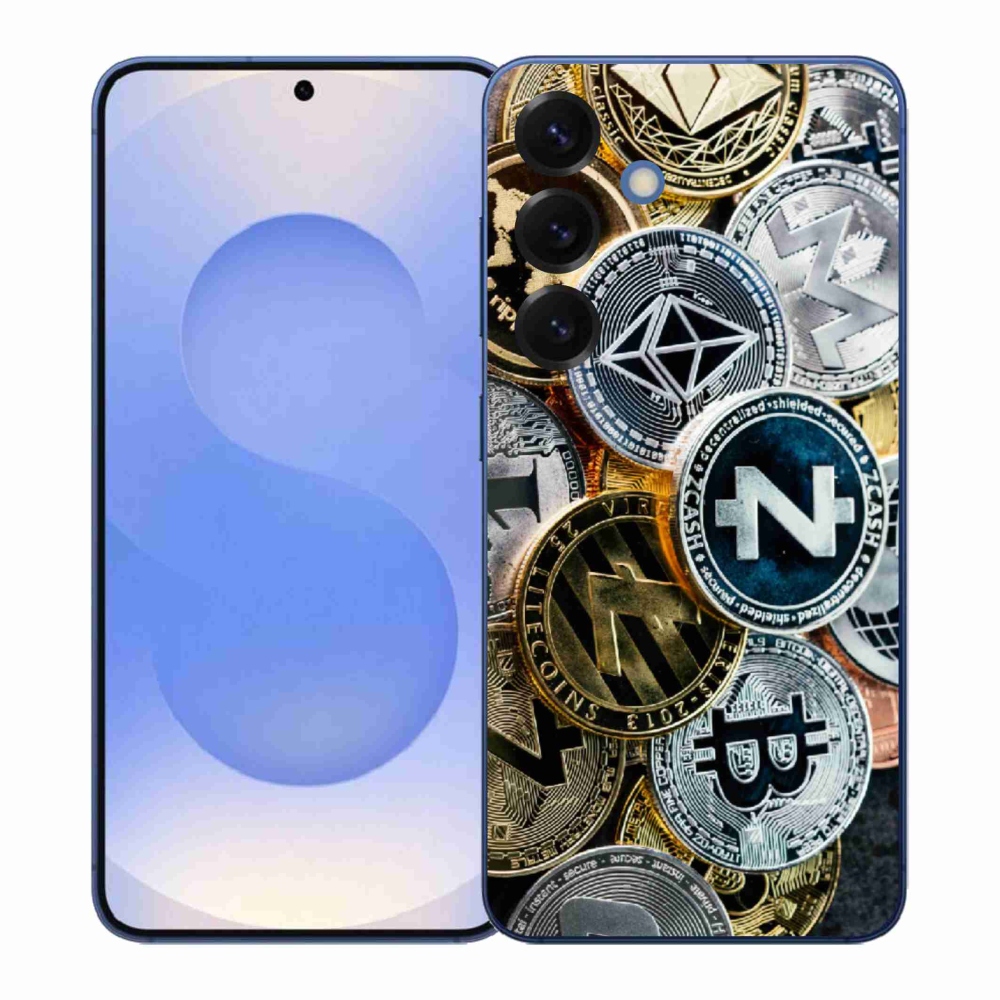 Gélový kryt mmCase na Samsung Galaxy S26+ - kryptomeny