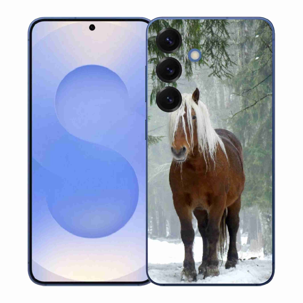 Gélový kryt mmCase na Samsung Galaxy S26+ - kôň v lese