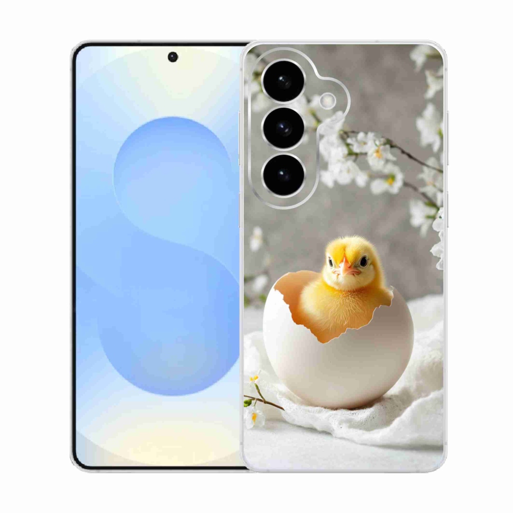 Gélový kryt mmCase na Samsung Galaxy S26 - kuriatko