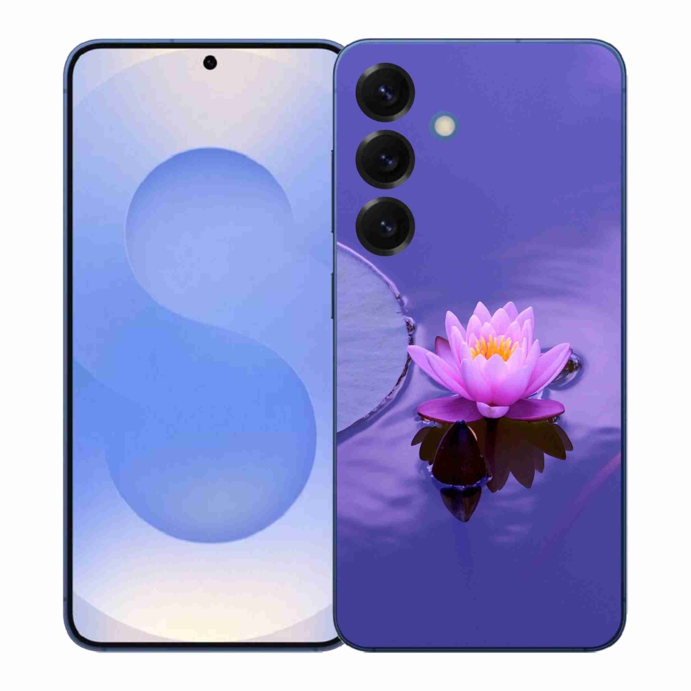 Gélový kryt mmCase na Samsung Galaxy S26+ - kvet na hladine