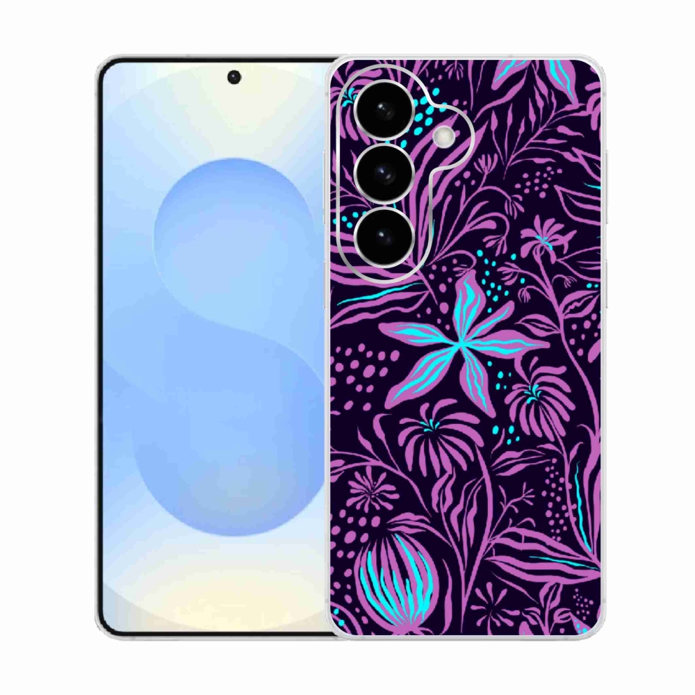 Gélový kryt mmCase na Samsung Galaxy S26 - kvety 2