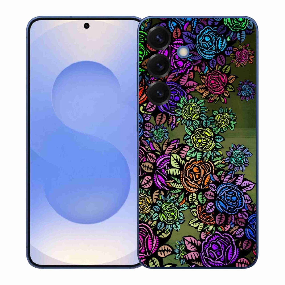 Gélový kryt mmCase na Samsung Galaxy S26+ - kvety 6