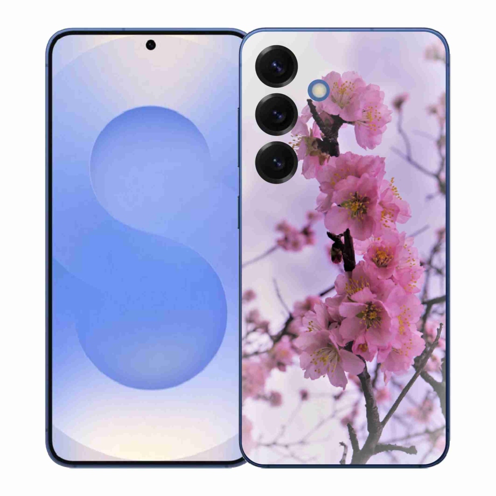 Gélový kryt mmCase na Samsung Galaxy S26+ - kvety 7