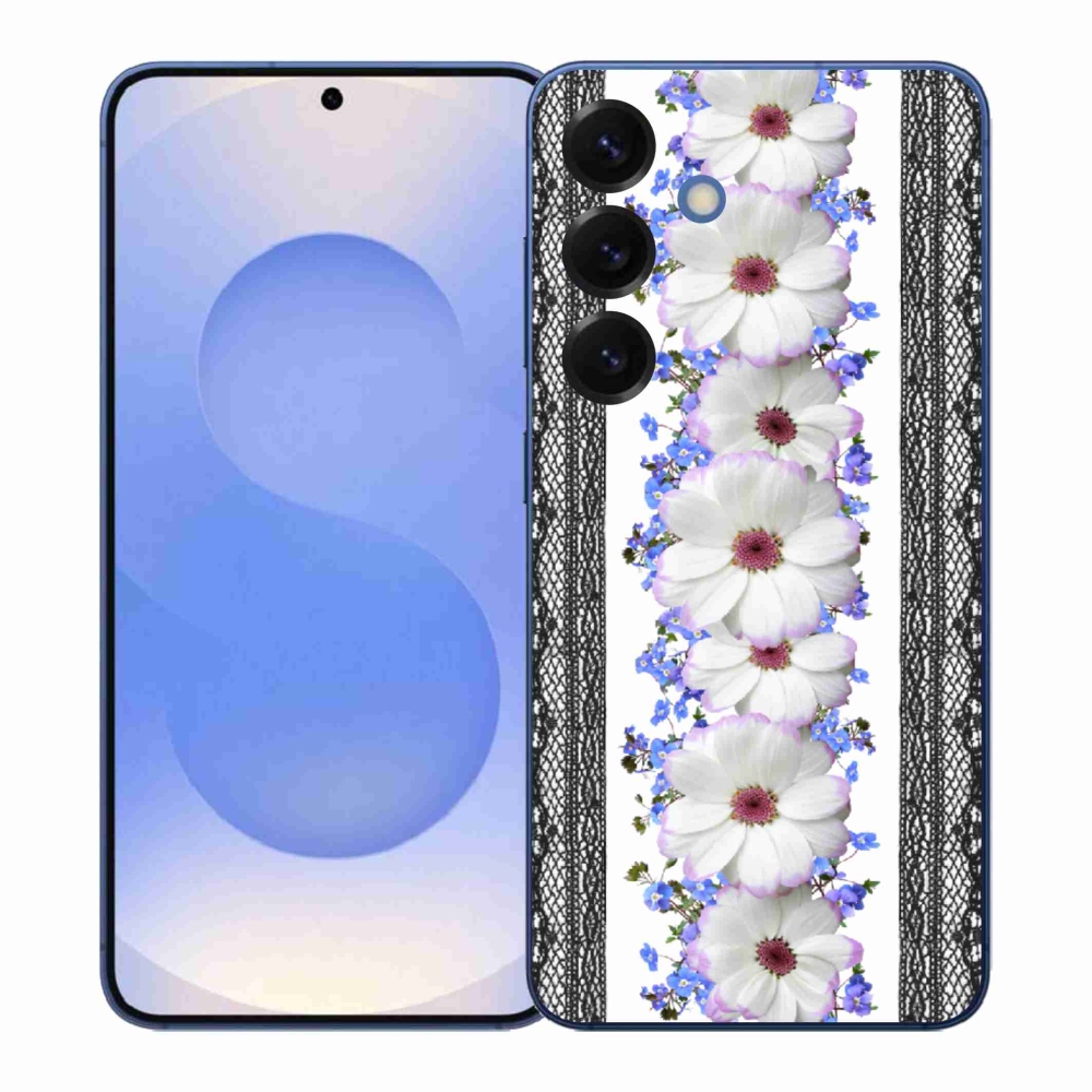 Gélový kryt mmCase na Samsung Galaxy S26+ - kvety 8