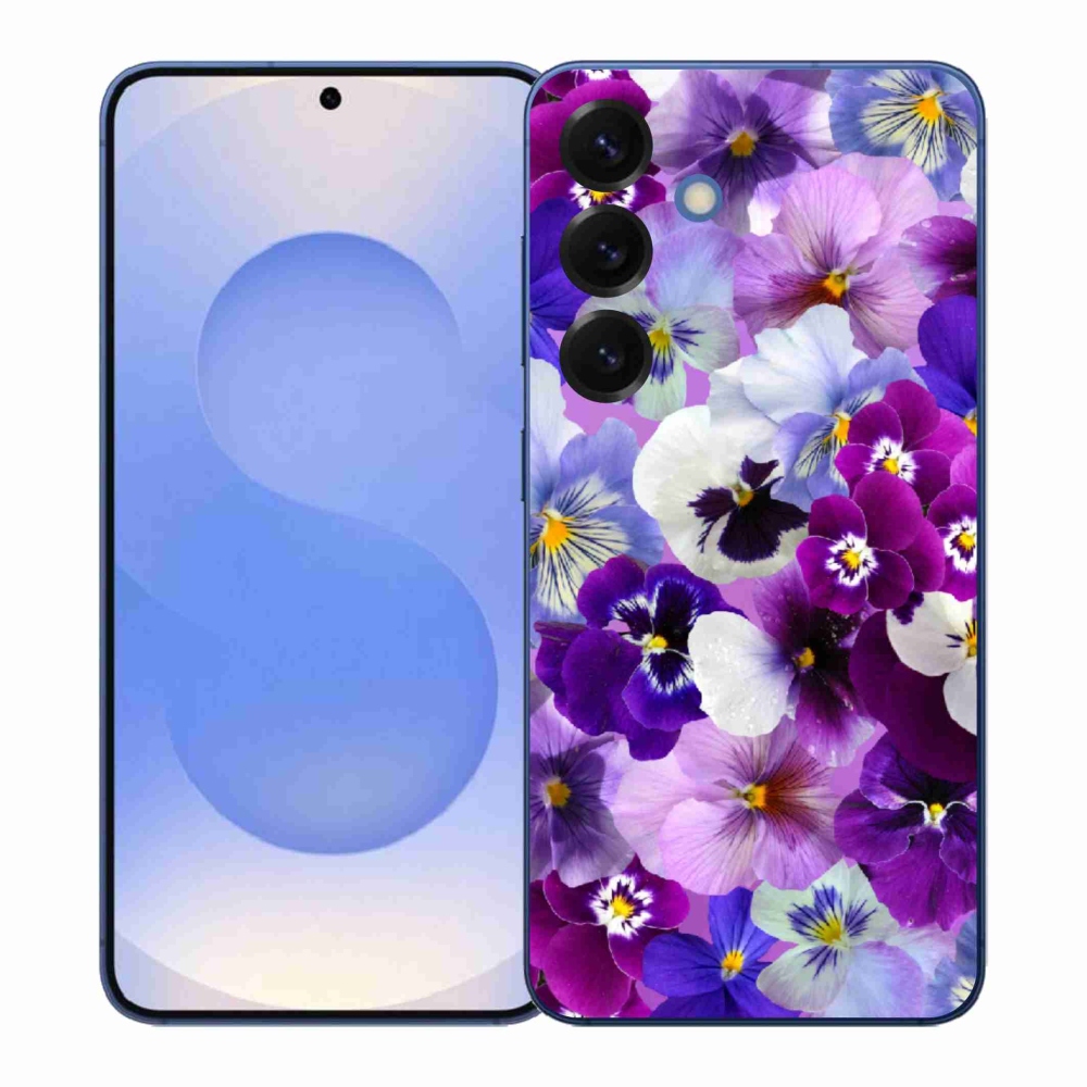 Gélový kryt mmCase na Samsung Galaxy S26+ - kvety 9