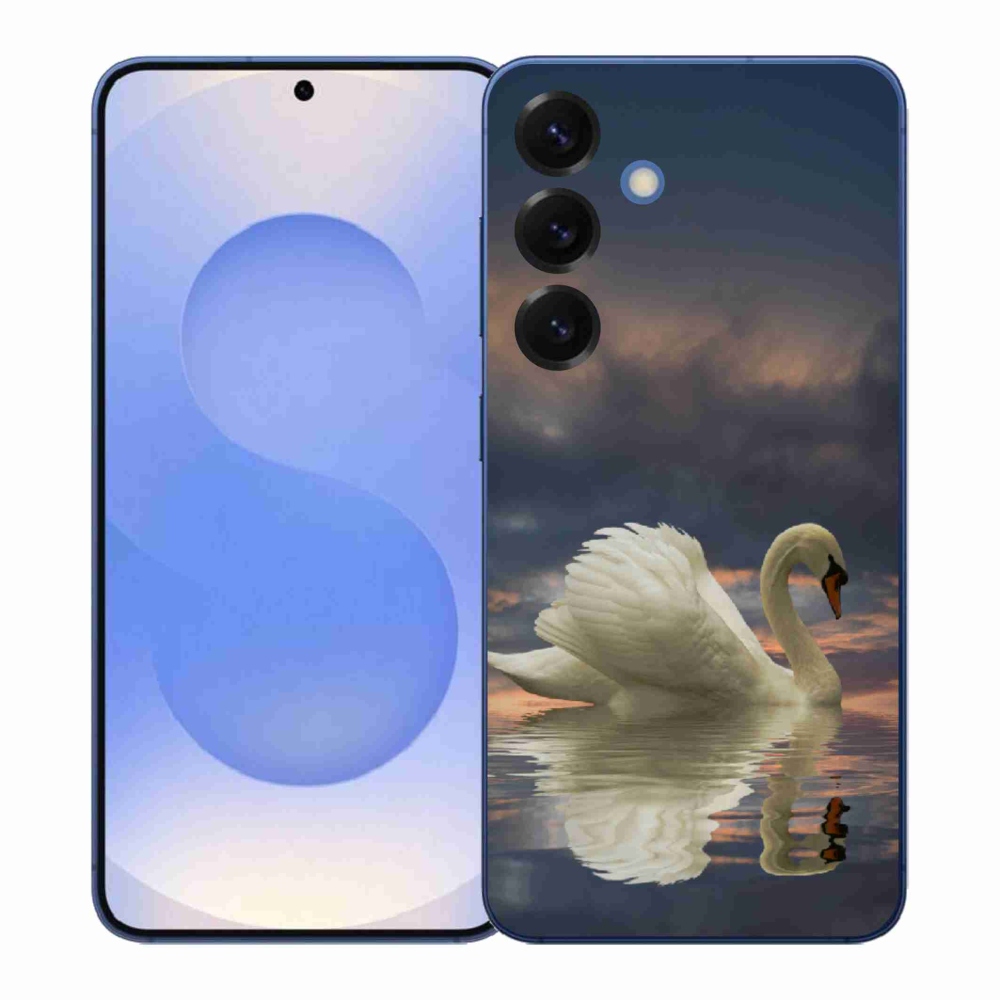 Gélový kryt mmCase na Samsung Galaxy S26+ - labuť