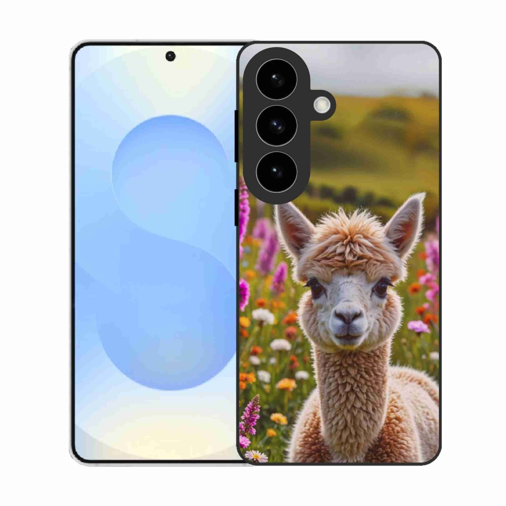 Gélový kryt mmCase na Samsung Galaxy S26 - lama na lúke