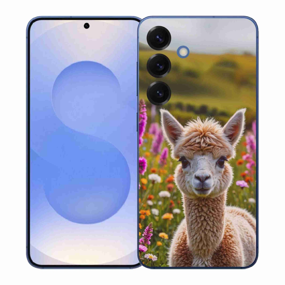 Gélový kryt mmCase na Samsung Galaxy S26+ - lama na lúke