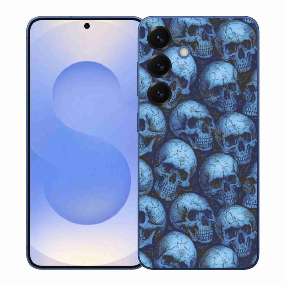 Gélový kryt mmCase na Samsung Galaxy S26+ - lebky