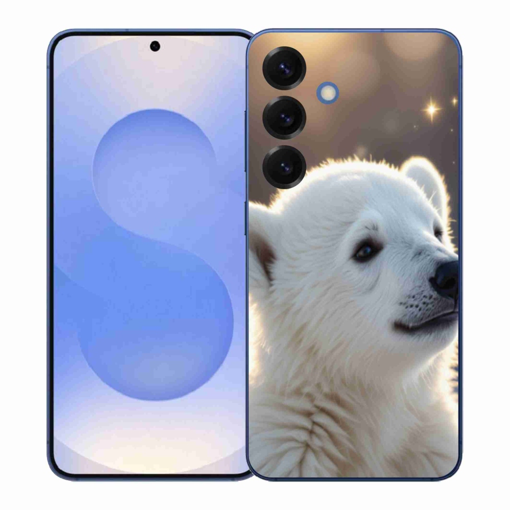 Gélový kryt mmCase na Samsung Galaxy S26+ - ľadový medveď