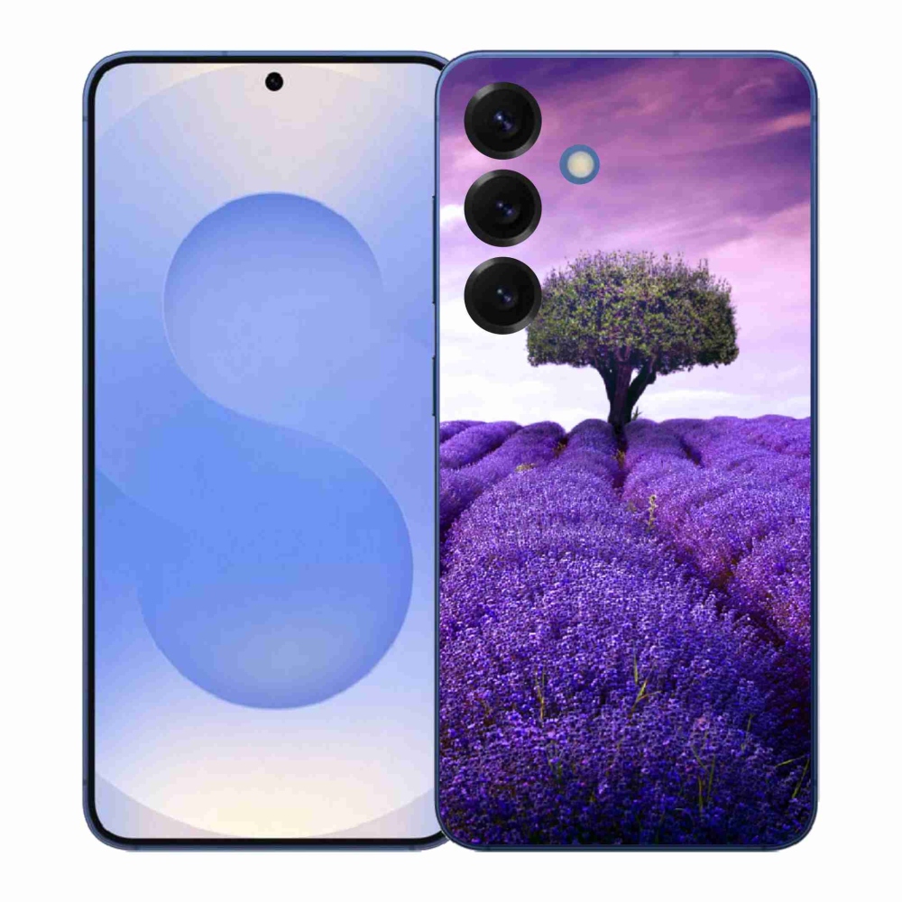 Gélový kryt mmCase na Samsung Galaxy S26+ - levanduľová lúka