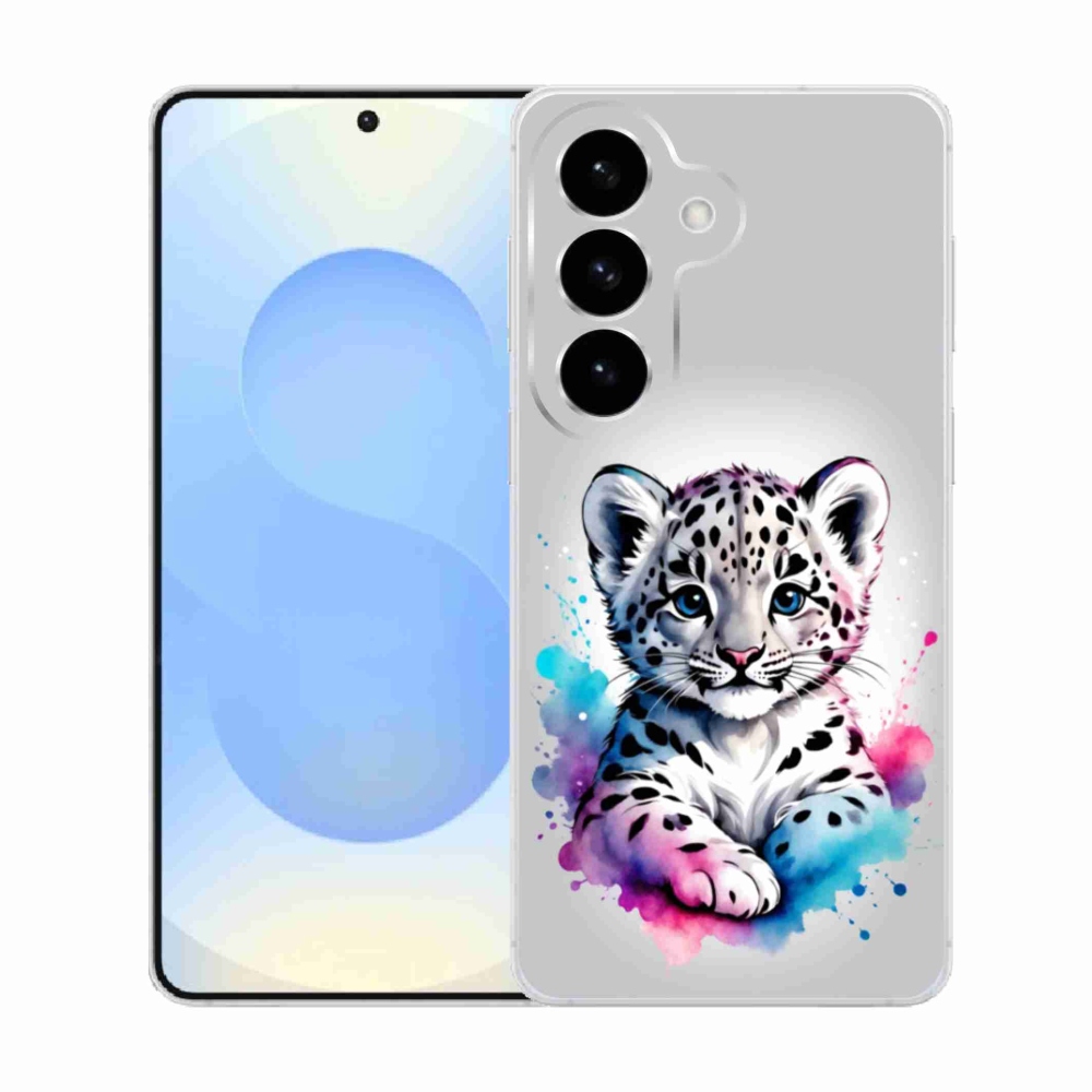 Gélový kryt mmCase na Samsung Galaxy S26 - leopardej mláďa