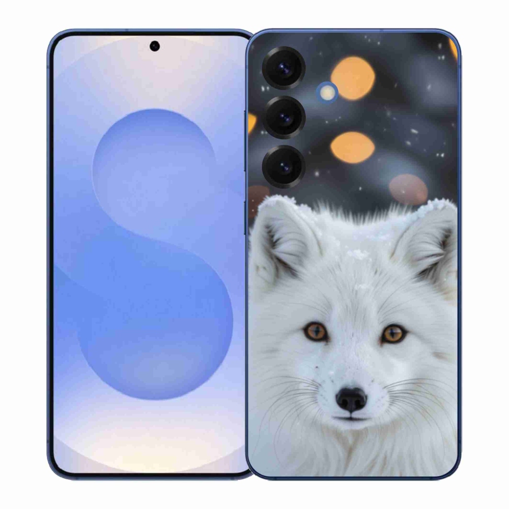 Gélový kryt mmCase na Samsung Galaxy S26+ - líška polárna