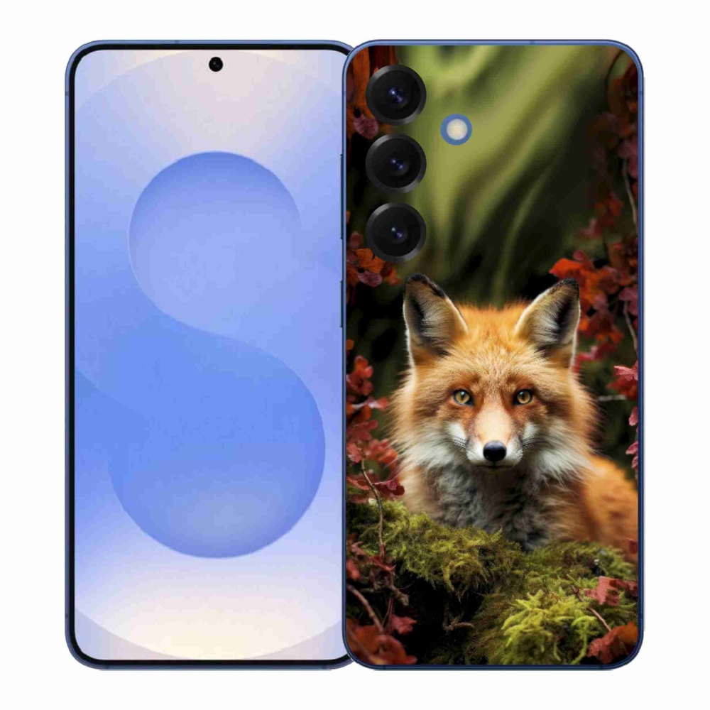 Gélový kryt mmCase na Samsung Galaxy S26+ - líška v lese