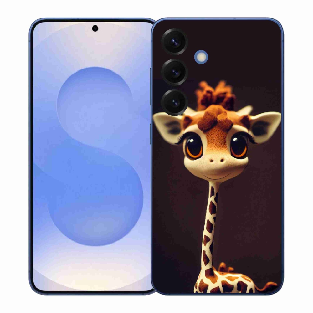 Gélový kryt mmCase na Samsung Galaxy S26+ - malá žirafa
