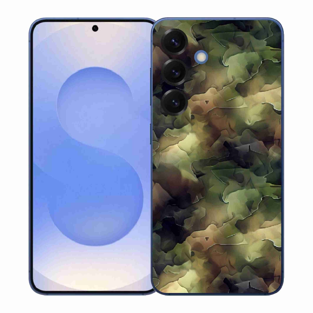 Gélový kryt mmCase na Samsung Galaxy S26+ - maskáčový vzor 10