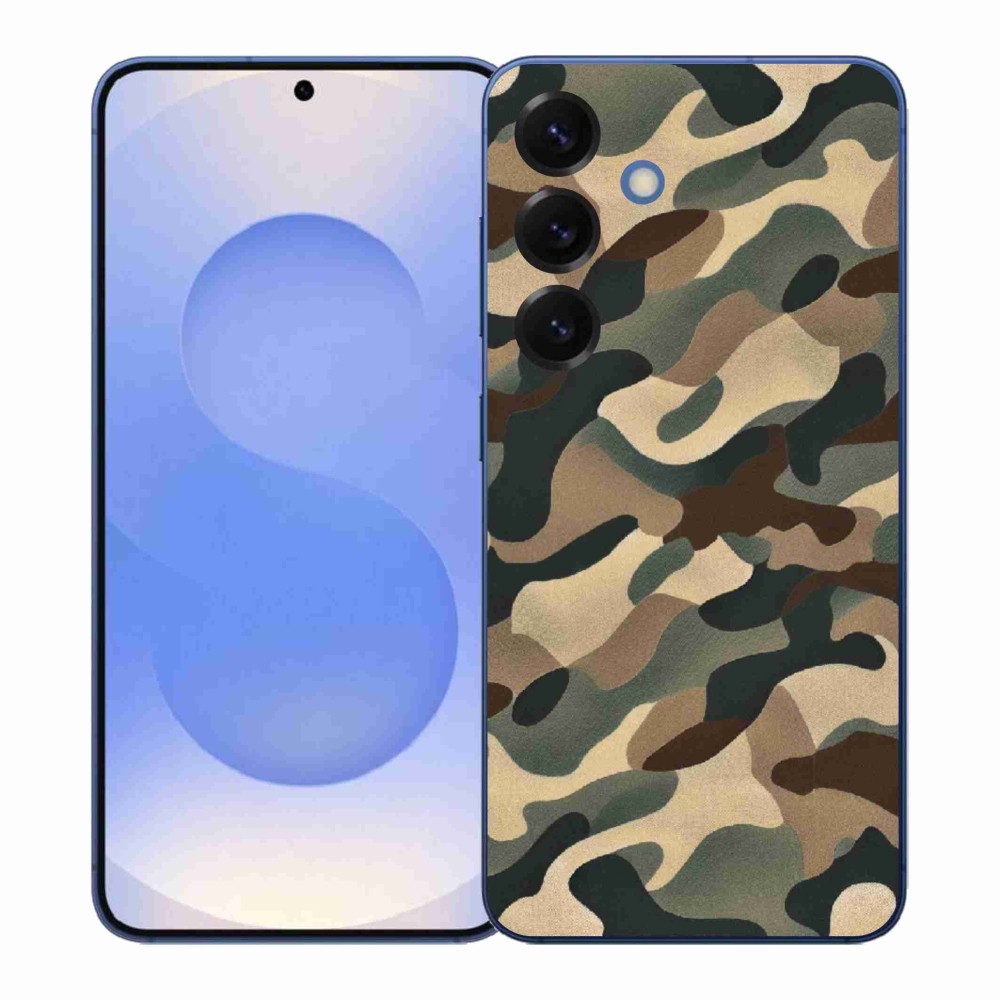 Gélový kryt mmCase na Samsung Galaxy S26+ - maskáčový vzor 11