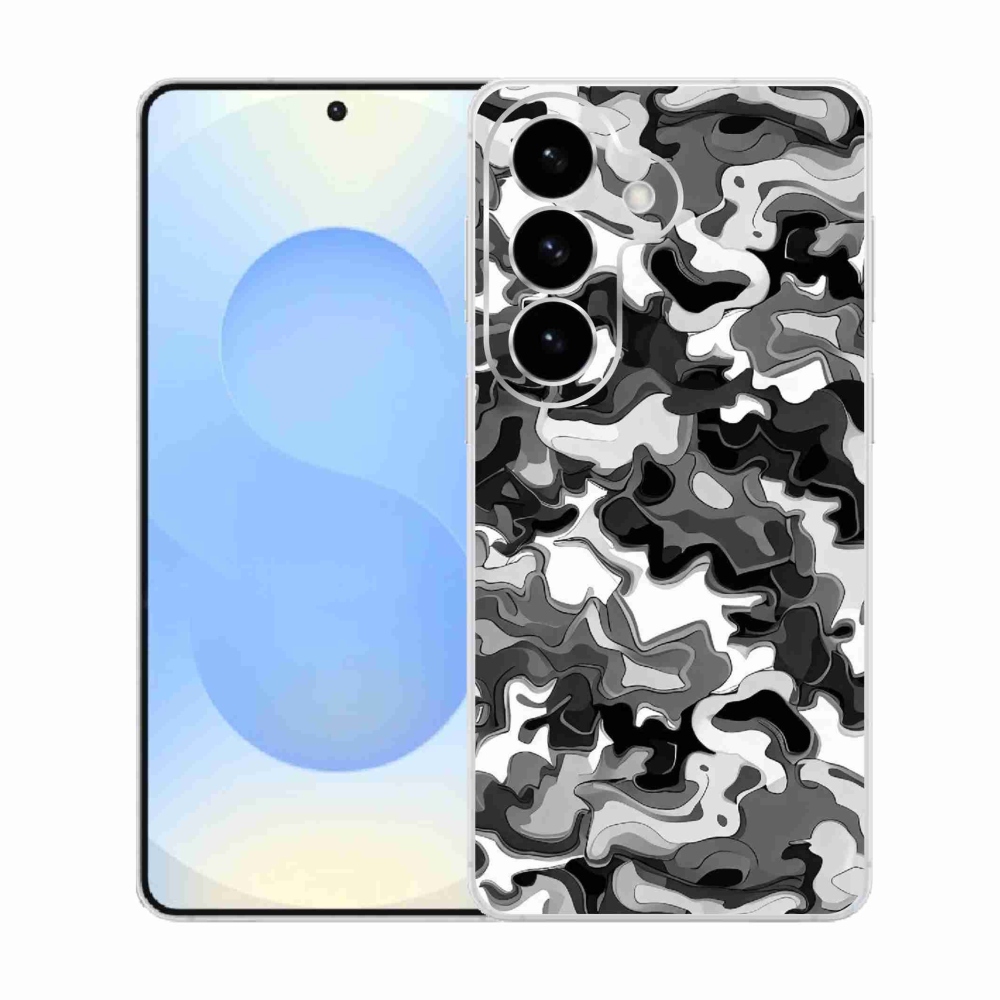 Gélový kryt mmCase na Samsung Galaxy S26 - maskáčový vzor 3