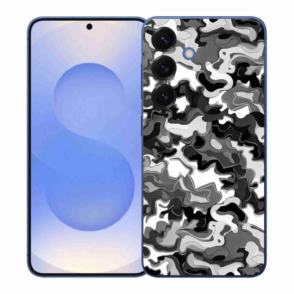 Gélový kryt mmCase na Samsung Galaxy S26+ - maskáčový vzor 3