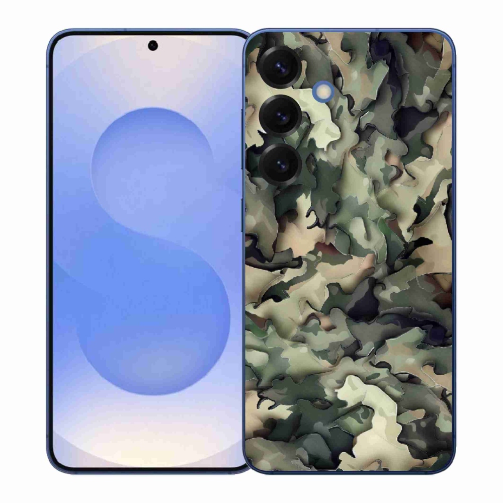 Gélový kryt mmCase na Samsung Galaxy S26+ - maskáčový vzor 9