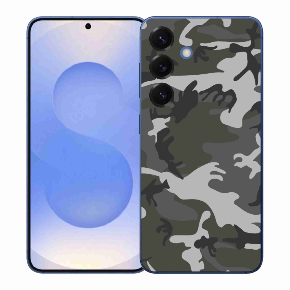 Gélový kryt mmCase na Samsung Galaxy S26+ - maskáčový vzor