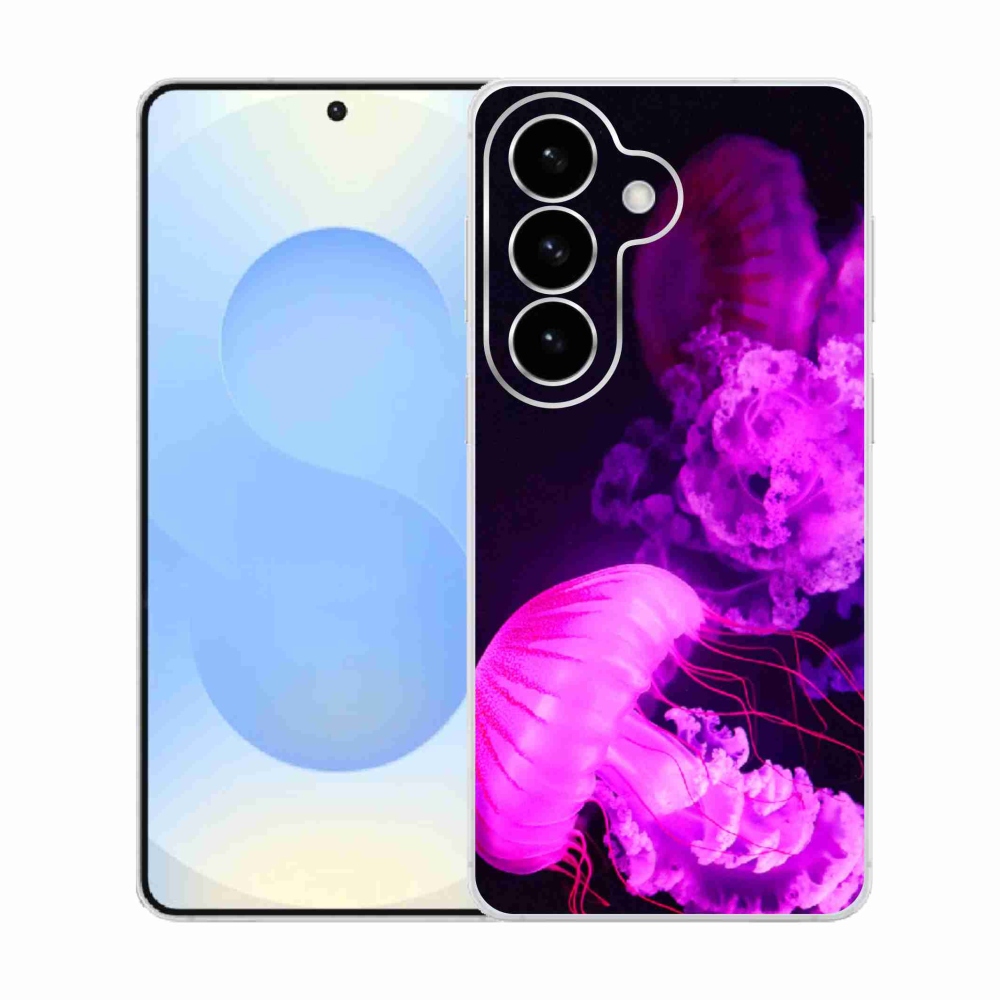 Gélový kryt mmCase na Samsung Galaxy S26 - medúza 1