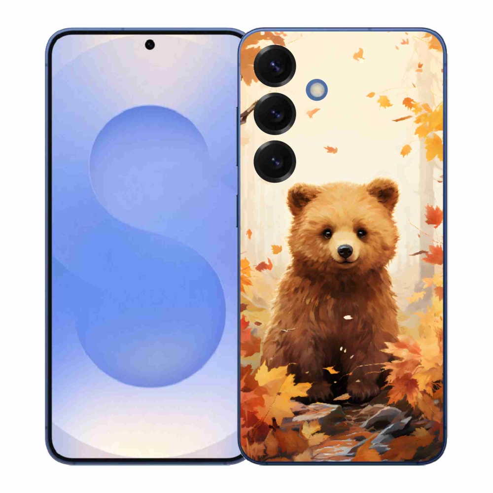 Gélový kryt mmCase na Samsung Galaxy S26+ - medveď v lese