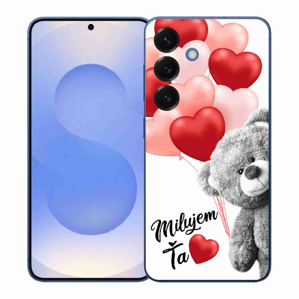 Gélový kryt mmCase na Samsung Galaxy S26+ - milujem Ťa sk