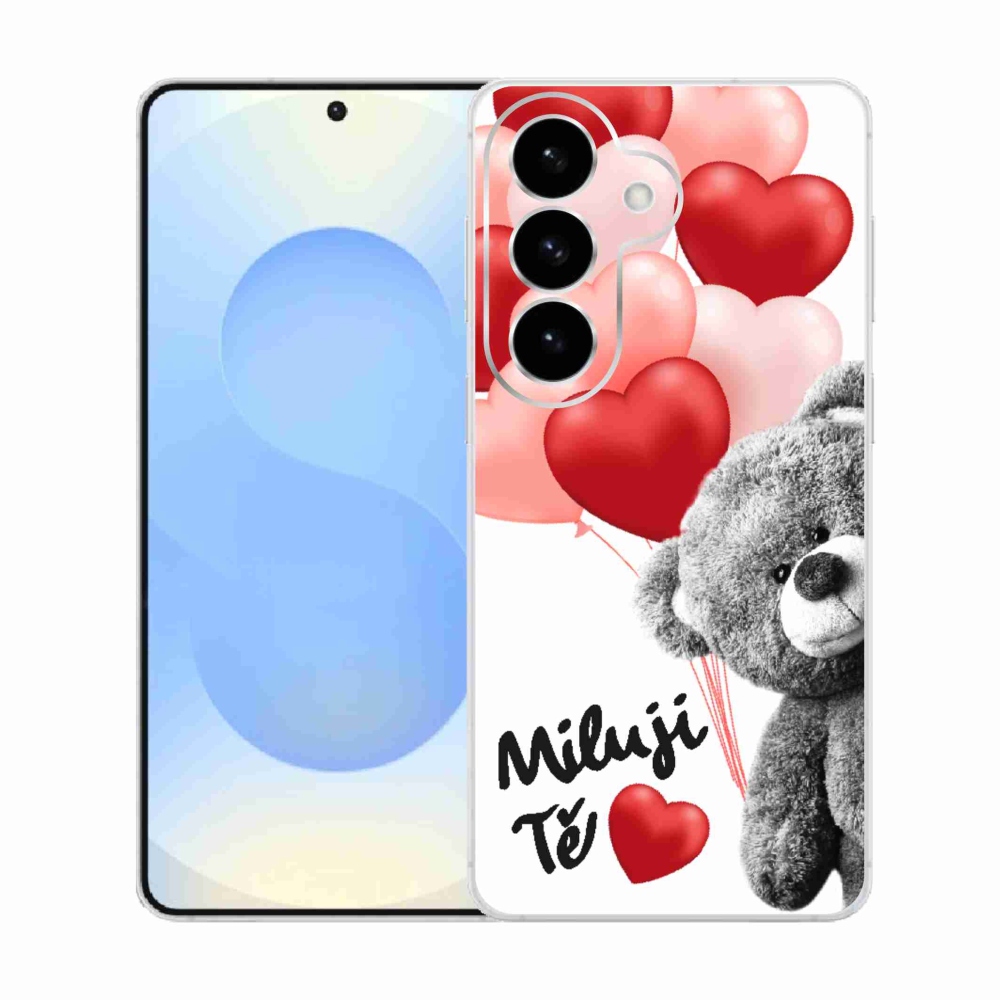 Gélový kryt mmCase na Samsung Galaxy S26 - milujem Ťa