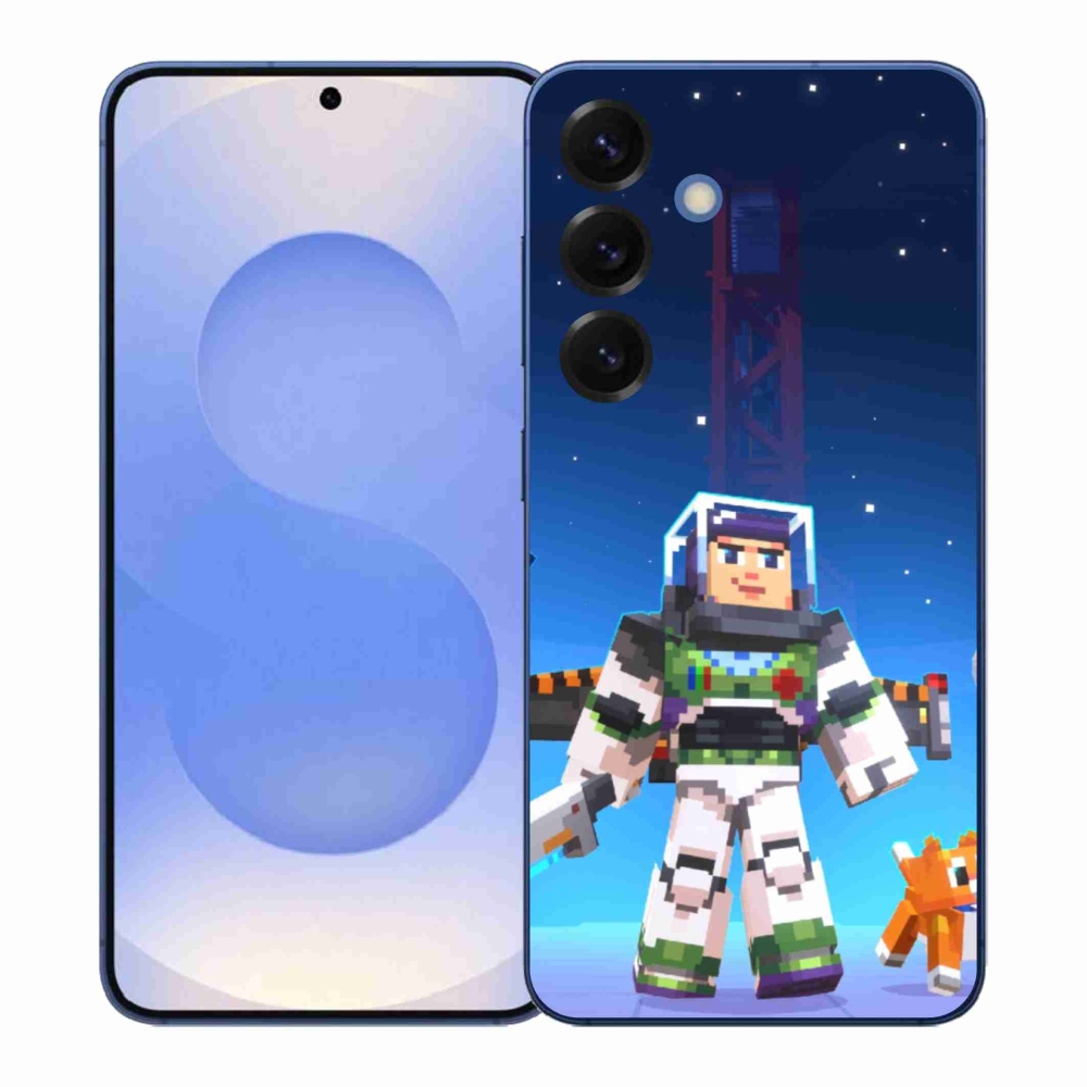 Gélový kryt mmCase na Samsung Galaxy S26+ - minecraft 2