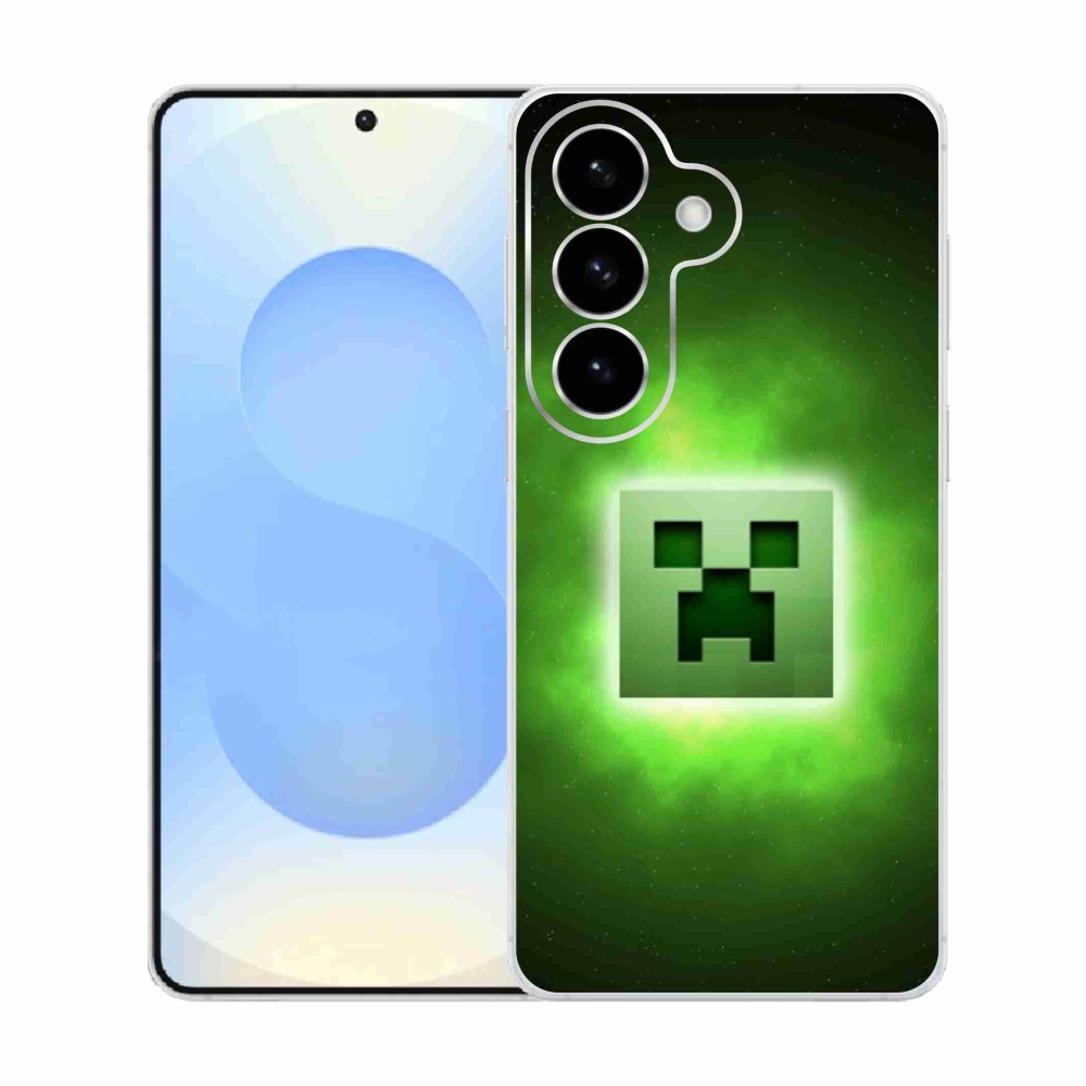 Gélový kryt mmCase na Samsung Galaxy S26 - minecraft