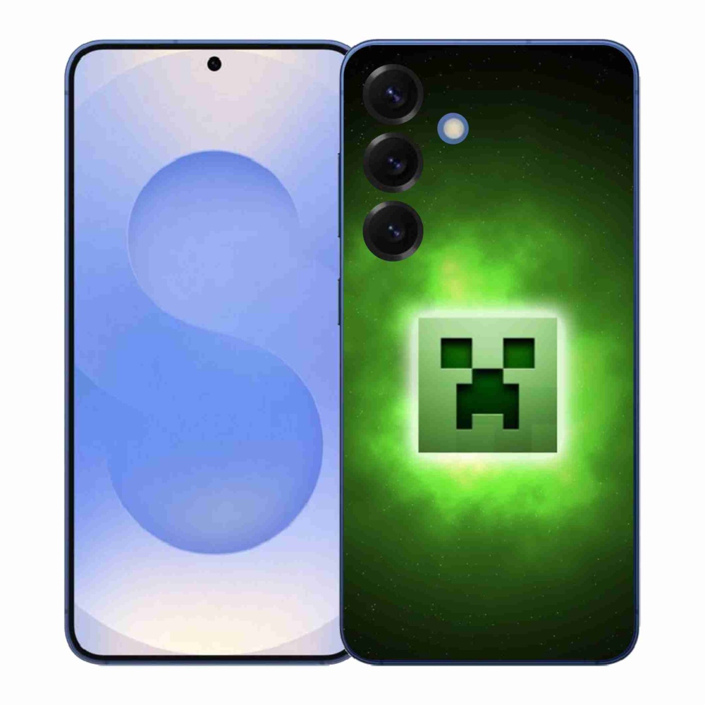 Gélový kryt mmCase na Samsung Galaxy S26+ - minecraft