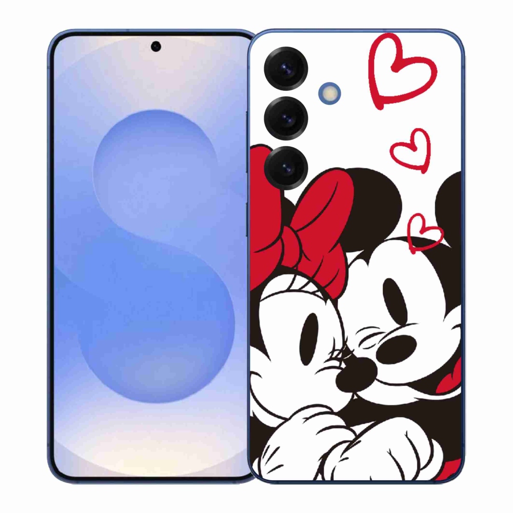 Gélový kryt mmCase na Samsung Galaxy S26+ - minnie a mickey