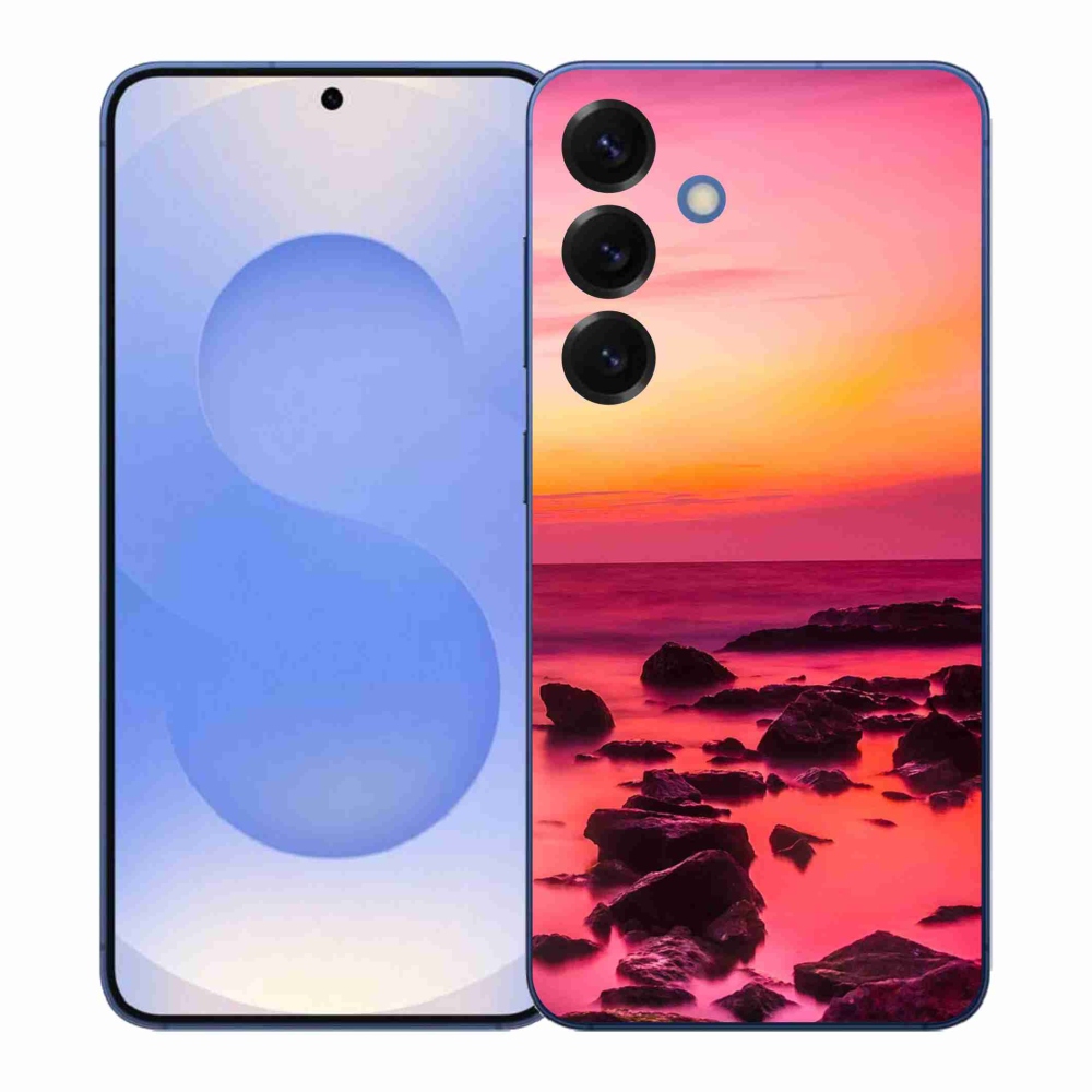 Gélový kryt mmCase na Samsung Galaxy S26+ - more a žiara