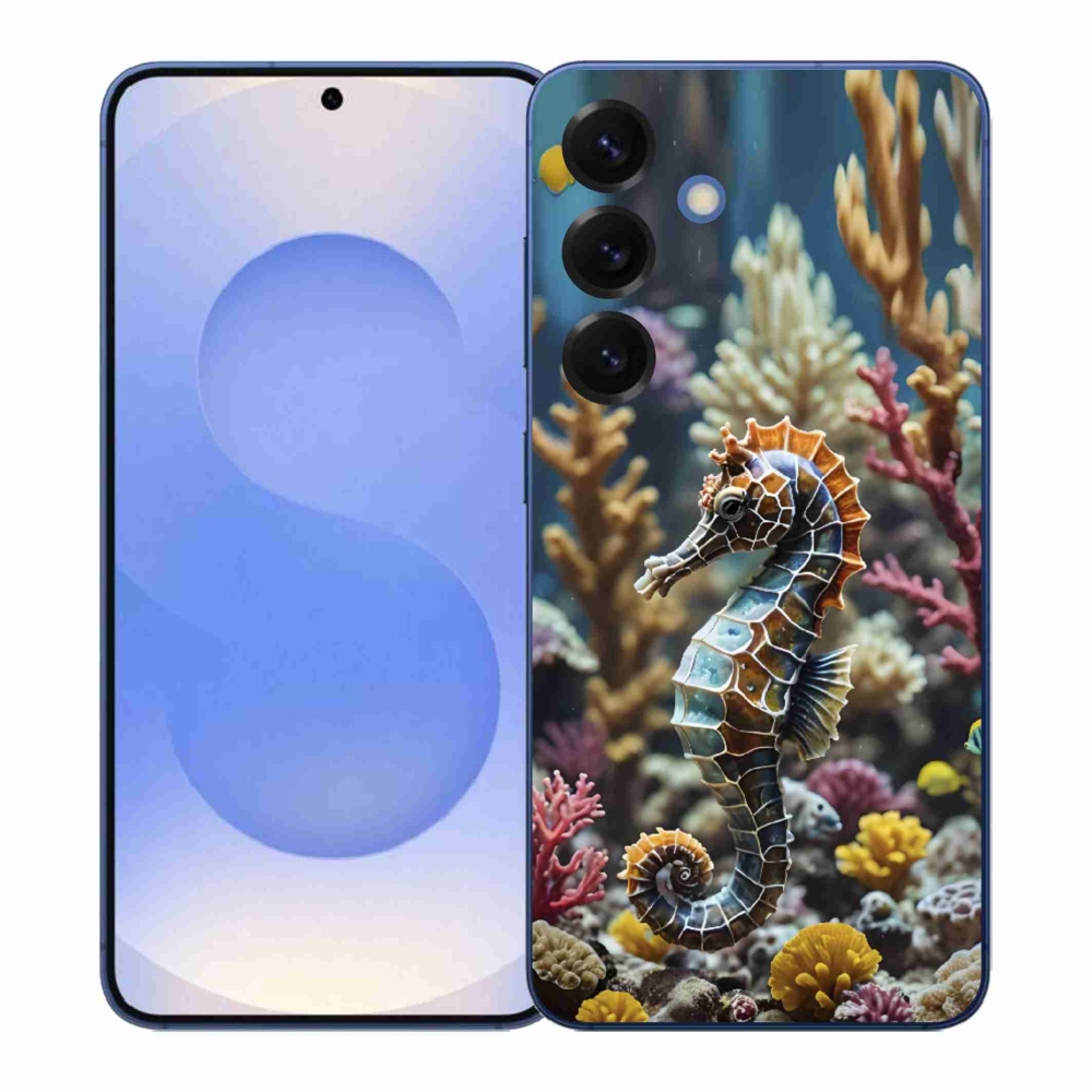 Gélový kryt mmCase na Samsung Galaxy S26+ - morský koník 2