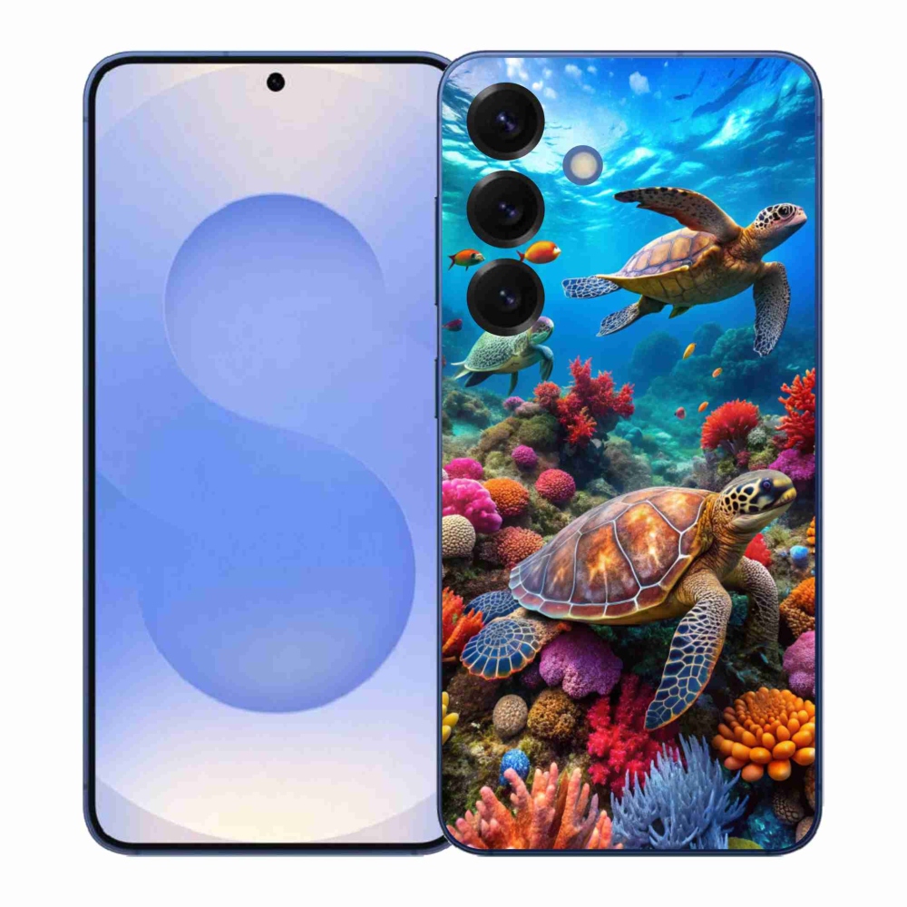 Gélový kryt mmCase na Samsung Galaxy S26+ - morský svet 2