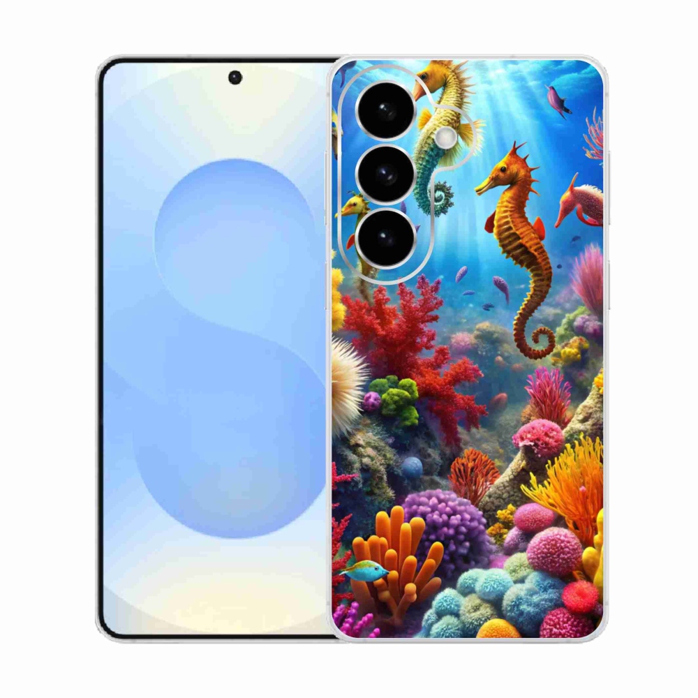 Gélový kryt mmCase na Samsung Galaxy S26 - morský svet 3