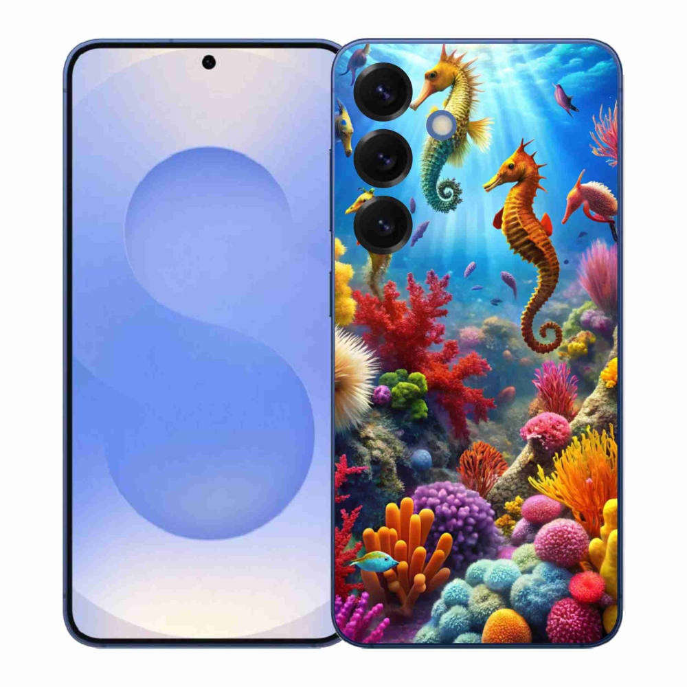 Gélový kryt mmCase na Samsung Galaxy S26+ - morský svet 3