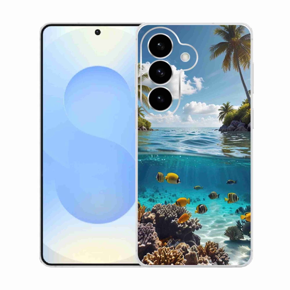 Gélový kryt mmCase na Samsung Galaxy S26 - morský svet 4