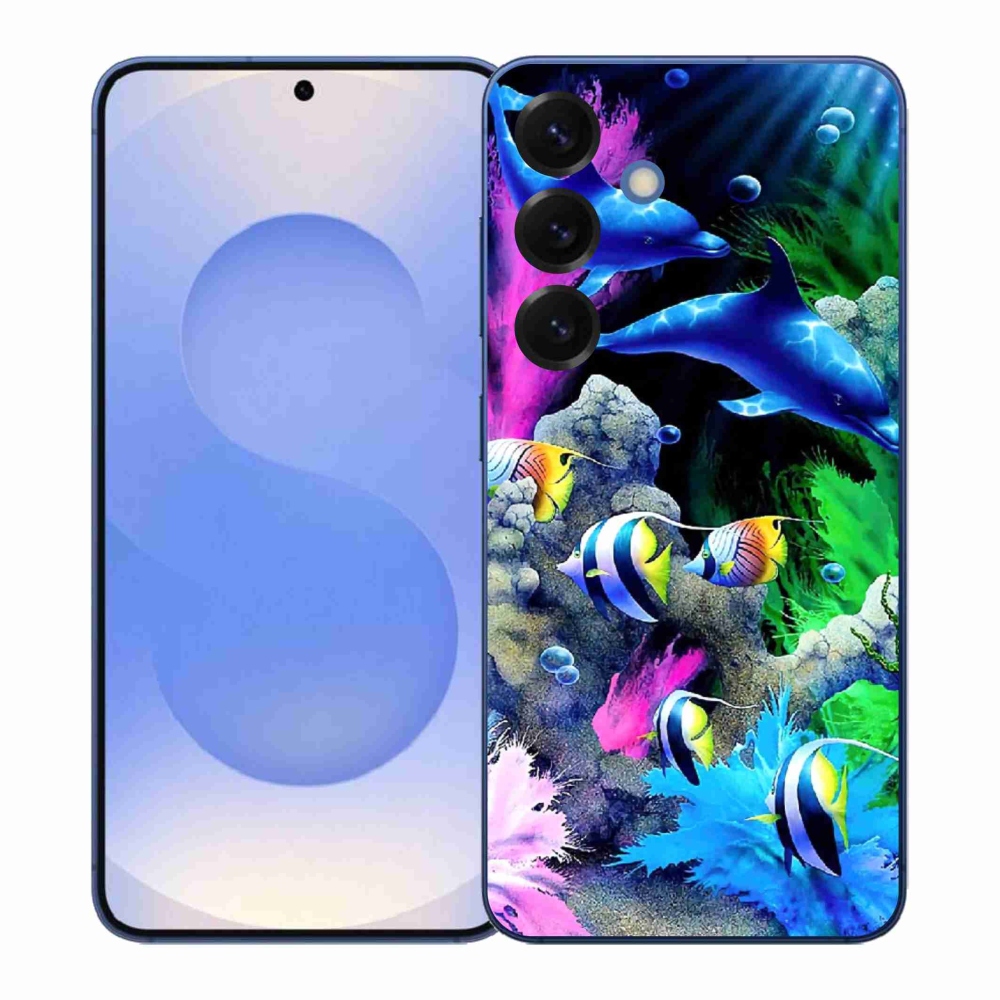 Gélový kryt mmCase na Samsung Galaxy S26+ - morský svet