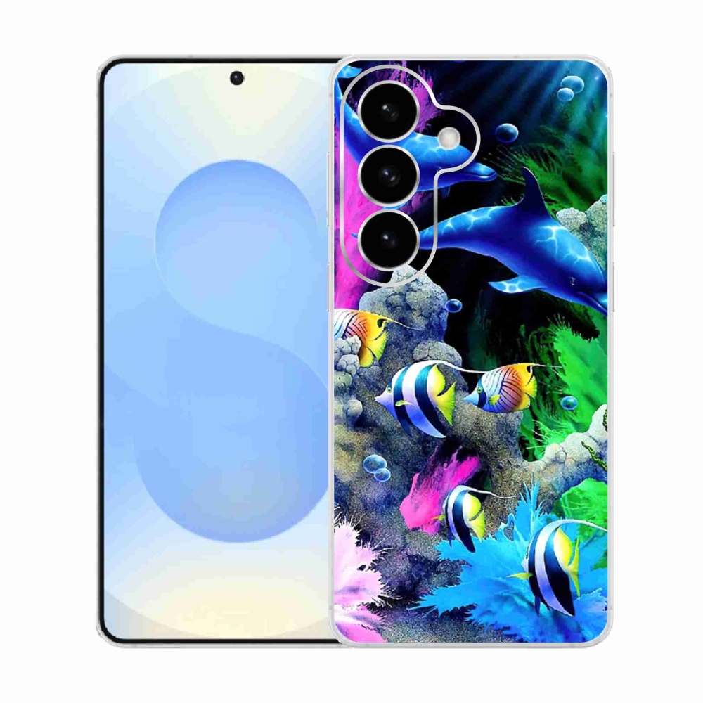 Gélový kryt mmCase na Samsung Galaxy S26 - morský svet