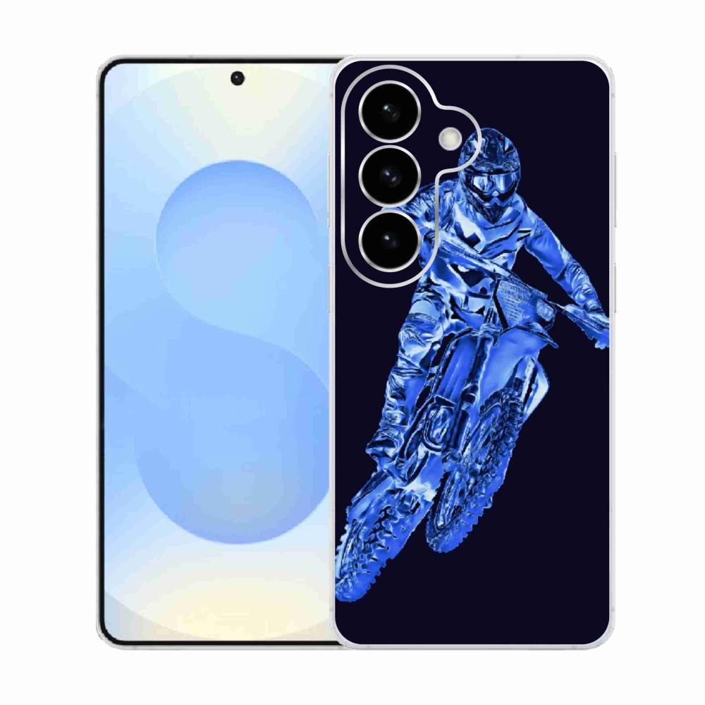 Gélový kryt mmCase na Samsung Galaxy S26 - motocross 1