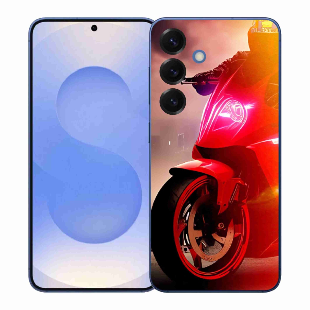 Gélový kryt mmCase na Samsung Galaxy S26+ - motorka