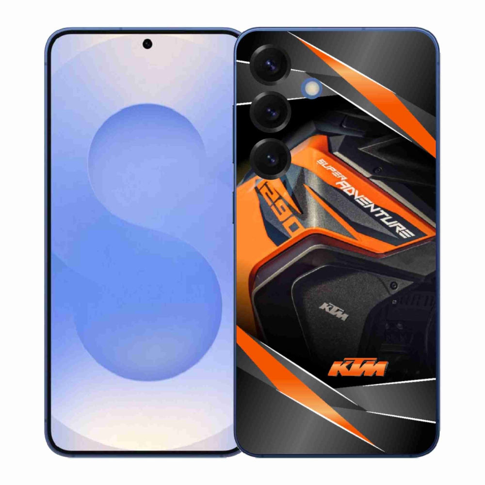 Gélový kryt mmCase na Samsung Galaxy S26+ - motorka ktm