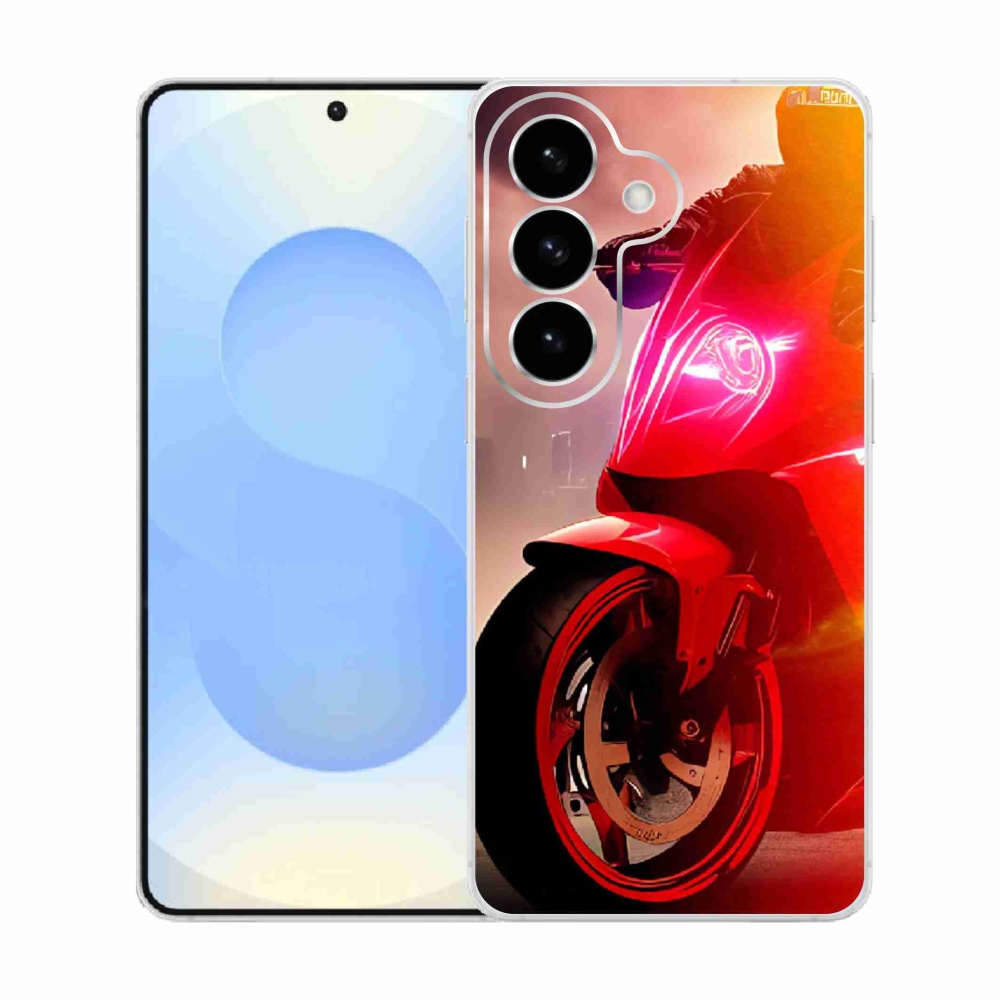 Gélový kryt mmCase na Samsung Galaxy S26 - motorka