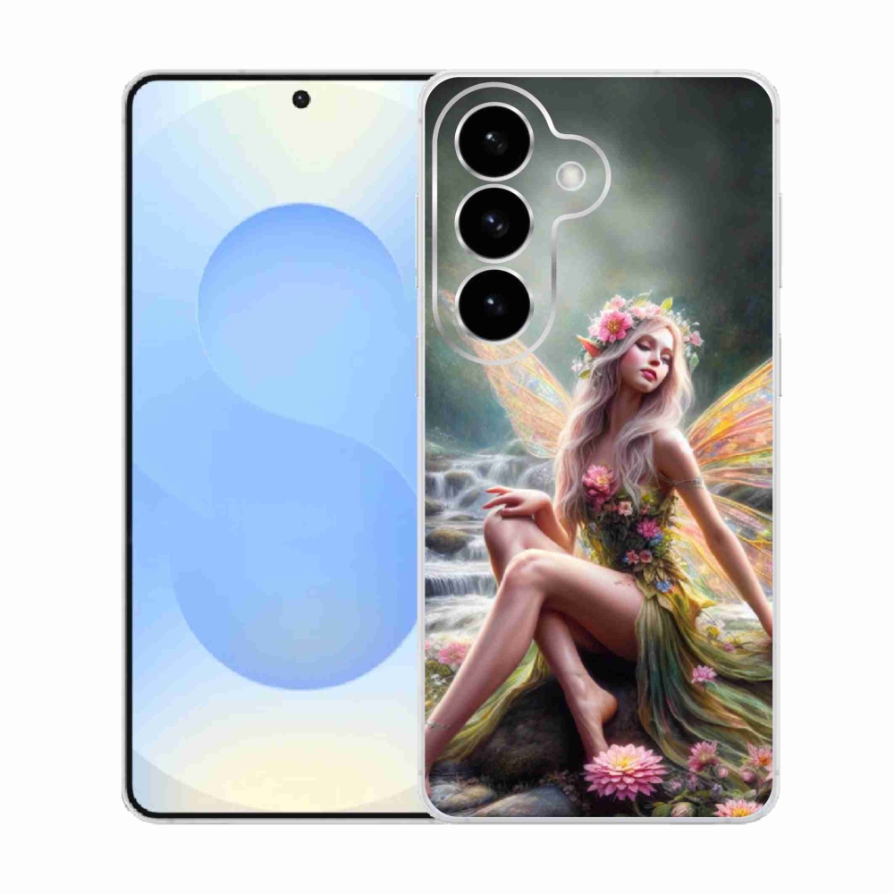 Gélový kryt mmCase na Samsung Galaxy S26 - motýlia žena 1