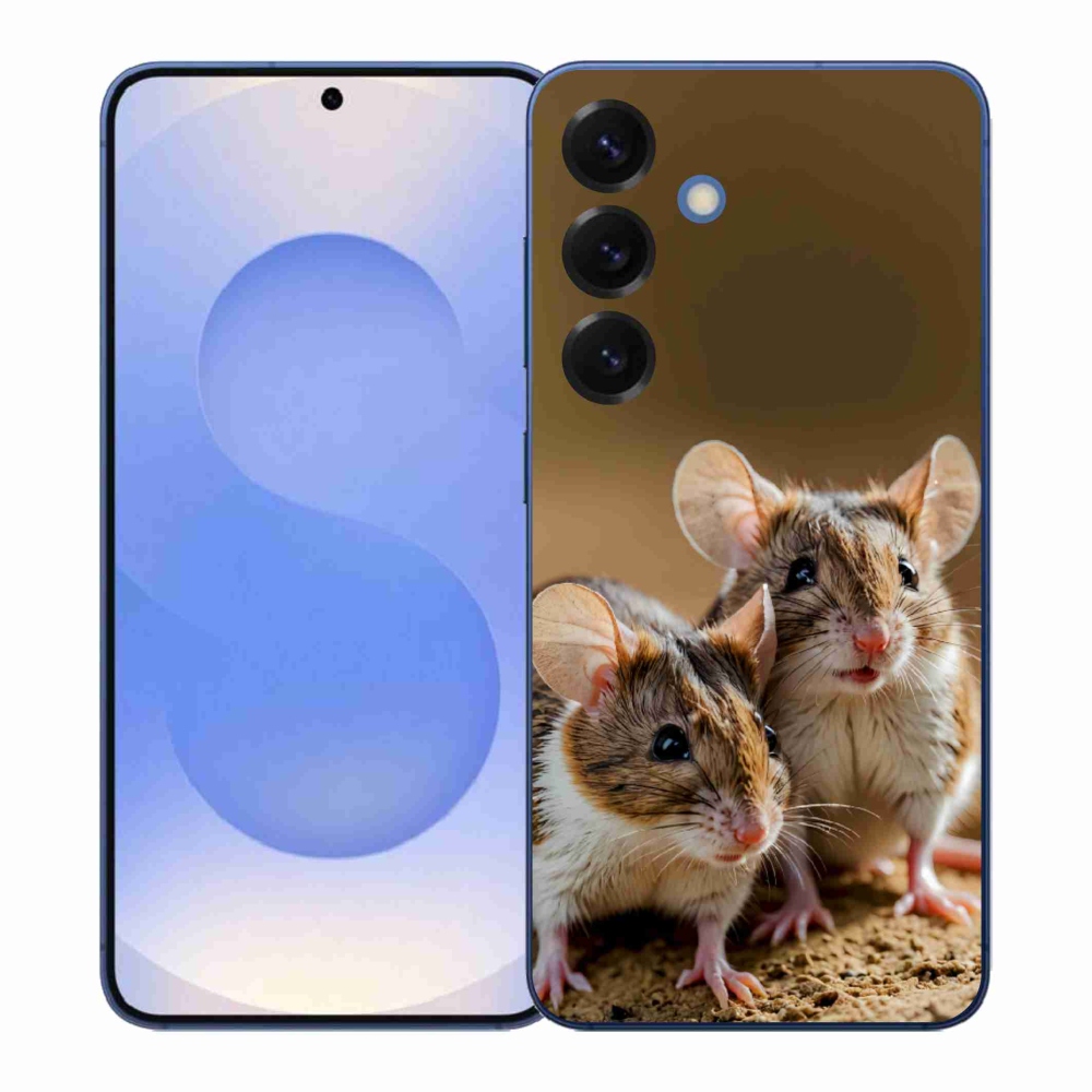 Gélový kryt mmCase na Samsung Galaxy S26+ - myší duo