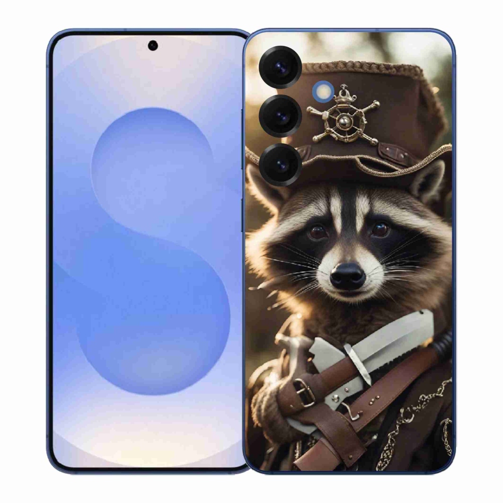 Gélový kryt mmCase na Samsung Galaxy S26+ - mýval v uniforme